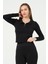 Fermuarlı Crop Top Seamless 2