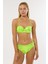 4600 Neon Sarı Straplez Bikini Takımı 1