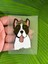 8 x 4 cm Ütü Ile Yapışan Köpek Arma Transfer Baskı 2