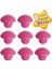 8 Adet Pembe Mantar Düğme Kulp Çocuk Bebek Mobilya Çekmece Dolap Kapak Kulbu Metal Kulp Aksesuarları Vidalı 1