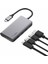 USB C 4'ü 1 Arada Çok Bağlantı Noktalı Adaptör (4k Hdmı, Usb-C 100W Pd Geçişli Şarj ve 2 x USB A) 1