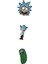 Rick And Turşu 3'lü Pin Rozet Seti 1