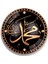 Hz. Muhammed Lafzı Cam Saat - 60 cm 2