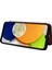 Samsung Galaxy A03 Deri Folio Flip Case Manyetik Karbon Fiber (Yurt Dışından) 4