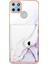 Realme C21Y Mermer Kart Yuvaları Için Kılıf Ince Cüzdan Yumuşak Tpu Tampon (Yurt Dışından) 4