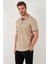 % 100 Pamuk Düğmeli Slim Fit Polo Yaka T Shirt Erkek Polo Yaka T Shirt 5902118 2