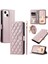 iPhone 14 Plus Kılıf Için Cüzdan Kapaklı Çapraz Askılı Boyun Askısı Tasarımı (Yurt Dışından) 4