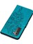 Samsung Galaxy S22 5g Kabartma Kelebek Premium Deri Flip Case (Yurt Dışından) 3