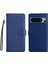 Google Piksel 8 Pro Klasik Düz Renk Yüksek Kaliteli Deri Için Flip Case (Yurt Dışından) 1