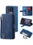Samsung Galaxy S21 Ultra Kordon Cüzdan Pu Deri 9 Kart Için Flip Case (Yurt Dışından) 4