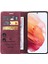 Samsung Galaxy S21 Cüzdan Için Flip Case Basit Iş Kapak Kılıfı (Yurt Dışından) 5