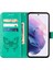 Samsung Galaxy S22 5g Kabartma Kelebek Premium Deri Flip Case (Yurt Dışından) 4