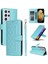 Samsung Galaxy S21 Ultra Darbeye Deri Kılıf Için Flip Case Basit (Yurt Dışından) 1