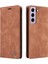 Samsung Galaxy S21 Fe Cüzdan Basit Iş Deri Kılıf Için Flip Case (Yurt Dışından) 1