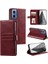 Motorola Moto G54 5g Kickstand Pu Deri 6 Kart Yuvaları Için Flip Case (Yurt Dışından) 1