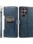 Samsung Galaxy S22 Ultra 6 Kart Yuvaları Kickstand Pu Deri Için Flip Case (Yurt Dışından) 1