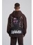 Erkek Oversize Kahverengi Sweatshirt 1