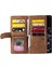 Samsung Galaxy S22 Için Flip Case Ultra Kickstand 9 Kart Yuvaları Kordon Pu (Yurt Dışından) 5