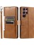 Samsung Galaxy S22 Ultra 6 Kart Yuvaları Kickstand Pu Deri Için Flip Case (Yurt Dışından) 1