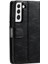 Samsung Galaxy S22 Kickstand 6 Kart Yuvaları Için Flip Case Pu Deri Cüzdan (Yurt Dışından) 5