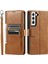 Samsung Galaxy S22 Artı Pu Deri Cüzdan Kickstand 6 Kart Için Flip Case (Yurt Dışından) 1