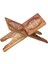Kahverengi Mini Boy Yer ve Masaüstü Ahşap Kuran Okuma Rahlesi 8mm Mdf 21 x 40 x 17 cm 1