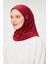 Kadın Tesettür Hijab Spor Şal Bordo 1