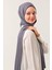 Tesettür Penye Şal Füme 5