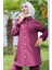 Kolyeli Bürümcük Tunik Pantolon Ikili Takım 927 - Mürdüm 4