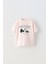 The Champ Fearless Yazılı Satranç Tasarım Baskılı Pembe Erkek Çocuk T-Shirt 1