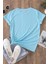 Only Trendwear Unisex Leopar Kalp Baskılı Oversize T-Shirt 2