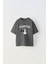 The Champ Fearless Yazılı Satranç Tasarım Baskılı Füme Erkek Çocuk T-Shirt 1