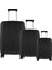 Ççs 5224 Silikon Valiz Set - Polipropilen 3 Lü Kırılmaz Valiz Seti 1