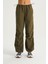 Kadın Haki Paraşüt Jean Pantolon C 4807-006 2