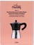 Alüminyum Espresso Kahve Makinesi, 240 ml, Siyah, Moka Pot, Dayanıklı ve Şık Tasarım 5