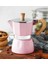 Tekno Trust 100-199 ml ATÖLYE247 Black Goat Moka Pot 3 Fincan Pembe Alüminyum 1