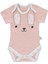 Hero Bebekler İçin Nakışlı Kısa Kol Body Bunny 1