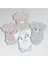 Hero Bebekler İçin Nakışlı Kısa Kol Body Bunny 8