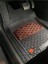 Audi A4 B8 Stw 2008-2016 Krom Kırmızı Lüx 4d Havuzlu Oto Paspas Takımı 2