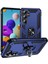 Samsung Galaxy A55 Uyumlu Kılıf Standlı Manyetik Yüzüklü Military Magnetic Ring Polycarbonate And Tpu Case 1