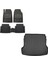 Citroen C4 Ds 4 2011 -2018 3D Bagaj Havuzu ve Krom Karbon Paspas 1