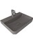 Zero 2.0 60 x 45 cm Armatür Bantlı Dikdörtgen Tezgah Üzeri Lavabo 1