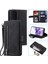 Samsung Galaxy S20 Kickstand Pu Deri 9 Kart Yuvaları Için Flip Case (Yurt Dışından) 1