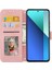 Xiaomi Redmi Not 13 Için Flip Case 4g Darbeye Koruyucu Kickstand Pu (Yurt Dışından) 5