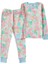 Lilly Pulitzer Isle Be Back Kız Çocuk Organik Pijama Takımı 2