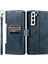 Samsung Galaxy S22 Artı Pu Deri Cüzdan Kickstand 6 Kart Için Flip Case (Yurt Dışından) 4