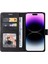 Iphone 14 Için Flip Case Pro Max Kapak Çevirin Cüzdan Darbeye Deri Kılıf (Yurt Dışından) 4