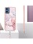 Motorola Moto G34 Tampon Mermer Crossbody Kordon Askısı Yumuşak (Yurt Dışından) 4