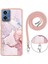 Motorola Moto G34 Tampon Mermer Crossbody Kordon Askısı Yumuşak (Yurt Dışından) 5
