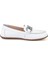 Annabel Beyaz Kadın Deri Loafer 3